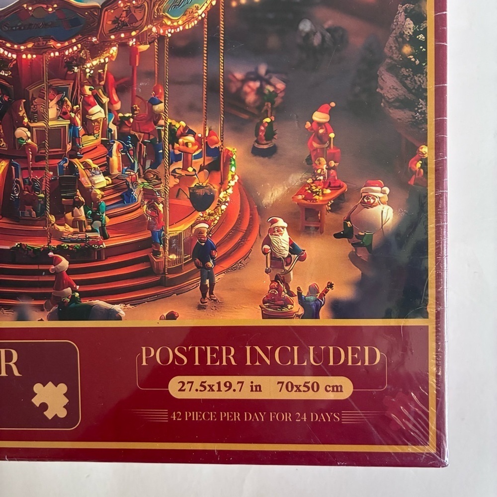Christmas Celebrations Carousel Advent Calendar Puzzle 1008 pieces - Picture 4 of 8